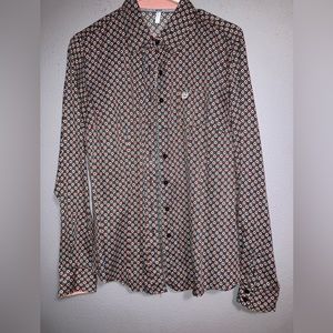 Women's Cinch Button Down Shirt